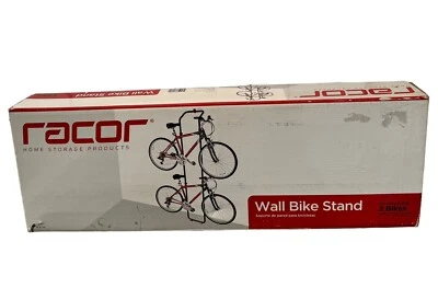 Racor Wall Bike Stand PBL-2B Gravity Storage Rack 2 Bicycle Garage Shed Dorm Apt - Image 1 of 4