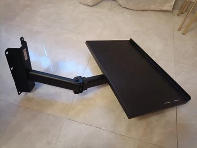 Porta TV da parete con doppio piano per VCR/Decoder/Altro – portata 45KG.  - Immagine 1 di 3