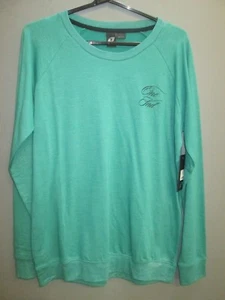 New One Industries girls casual crew jumper green mx/bmx/skate OC1048 - Picture 1 of 1