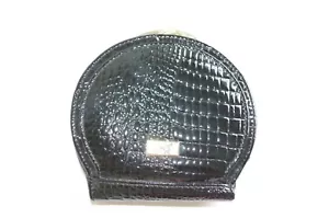 JACKYCELINE J&C DAMEN GELDBÖRSE GELDBEUTEL ECHTLEDER KLEIN SCHWARZ MADE IN ITALY 42 - Bild 1 von 5