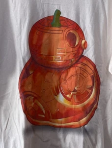 Camiseta Star Wars BB-8 Calabaza Halloween Unisex Marfil Talla M El Despertar de la Fuerza - Imagen 1 de 5