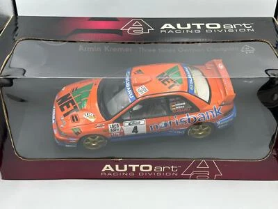 1:18 2000 Armin Kremer -- #4 Subaru Impreza S5 WRC German Team -- AUTOart 80091 - Image 1 of 2