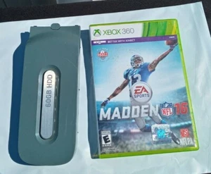 Madden NFL 16, 2015 mit Microsoft Xbox 360 60GBHDD - Bild 1 von 9