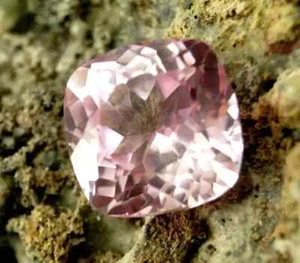 Natural 8.30 Ct Brasil Rosa Morganita Corte Cojín Certificada Piedra Suelta - Picture 1 of 8