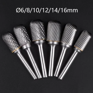 Lima giratoria de carburo tipo W cortadora de tungsteno Ø6 mm - broca de molienda de 16 mm - Imagen 1 de 25