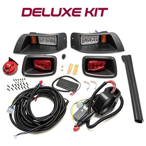 Golf Cart LED Light Turn Signal Kit W/ Horn Brake Hazard For Club Car EZGO TXT - Picture 1 of 12