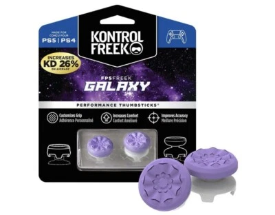 KontrolFreek Controller GALAXY Purple Performance Thumbsticks - Image 1 of 4