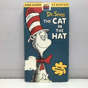 Dr. Seuss The Cat in the Hat VHS Video Tape VTG 1971 Sing-Along Classics Rare! - Picture 1 of 12