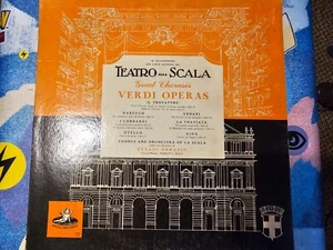 Teatro alla Scala Great Choruses Verdi Operas Tullio Serafin Angel Vinyl LP - Picture 1 of 4