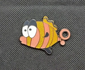 Go Fish Black Nickel Red / Orange LE VHTF geocoin UNACTIVATED - Picture 1 of 2