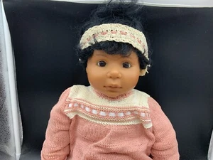 Brigitte Leman Vinyl Künstlerpuppe Puppe 60 cm. Top Zustand  - Bild 1 von 3