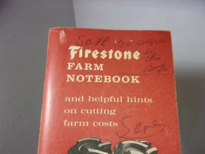 1960's Vintage Firestone Tires Farm Notebook & Helpful Hints Advertising - Picture 1 of 6