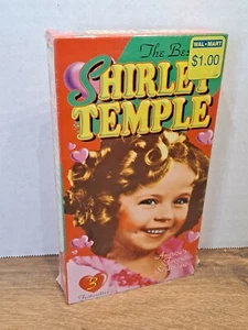 The Best of Shirley Temple - 3 Featurette - 2000 - VHS Movie - NEW Sealed - Picture 1 of 4