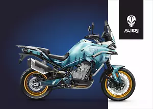 CFMOTO 800MT 2022-2025 Grafik Kit Aufkleber Sticker Grip it & Rip it - Bild 1 von 4
