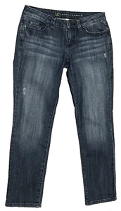 Lauren Conrad Medium Wash Distressed Jeans Womens Size 2 - Picture 1 of 6