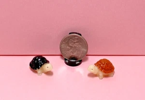 Dollhouse Miniature Turtle - 3/4" long - Color of Shell may Differ - Picture 1 of 3