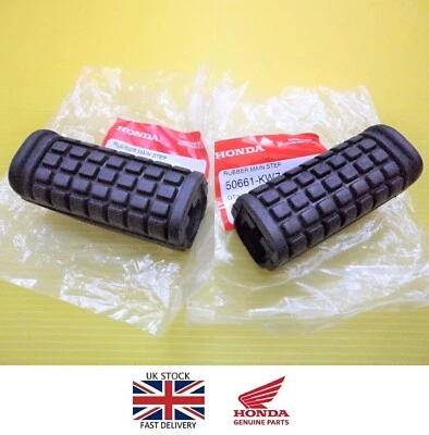 GENUINE Honda CBR125R Footpeg Rubber Peg Rubbers 2011 - 2020 **UK STOCK** - Image 1 of 4