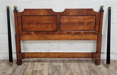 Cabecero convertible vintage de dos paneles tamaño completo Foto 1 de 4