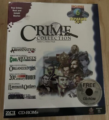 Crime Collection True Crime J Robert Nash 6-CDs Windows Mpc Mac - Image 1 of 4