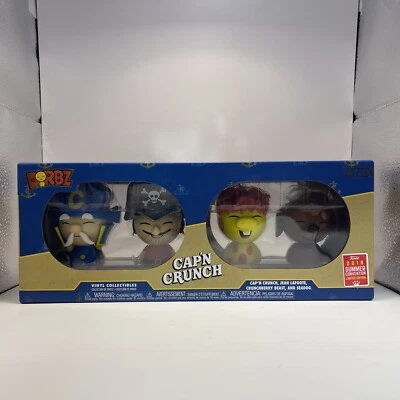 Funko Dorbz Capn Crunch Paquete de 4 2018 Summer Con Jean Lafoote Crunchberry Beast S Foto 1 de 4