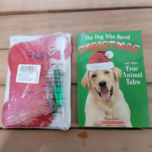 2 Lot Christmas Dog Books - Picture 1 of 2