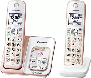 Panasonic KX-TGD562G 2-Handset Bluetooth Cordless Phone (Certified Refurbished) - Picture 1 of 10
