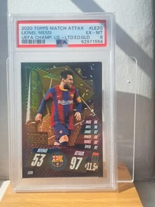 MATCH ATTAX 2020/21 LE 2G LIONEL MESSI (BARCELONA) GOLD LIMITED EDITION MINT - Picture 1 of 2