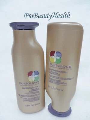 PUREOLOGY SUPER SMOOTH Shampoo & Condition  8.5 oz Scuffed! - Image 1 of 2