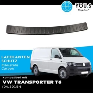 You.S Original Protección de Bordes Carga Carbono / Acero para VW T6 Bus Desde - Imagen 1 de 6