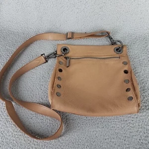 Hammitt Tony Umhängetasche Leder Handtasche Biscotti hellbraun weich Medium Alltag - Bild 1 von 17
