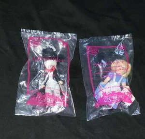 2010 madame Alexander happy meal toys # 1 and # 2 Mad Hatter Alice in Wonderland - Picture 1 of 4