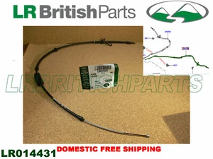 GENUINE LAND ROVER PARKING BRAKE CABLE LR2 LH LR014431 NEW - Picture 1 of 7
