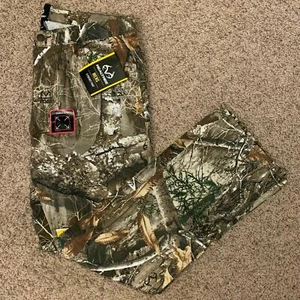 NWT Mens REALTREE EDGE 5 Pocket Pants Comfort Flex Camo Deer Buck Hunting Jeans - Picture 1 of 15