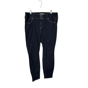 Torrid Super Soft Dark Rinse Jeggings Women's Size 16 Short - Picture 1 of 4