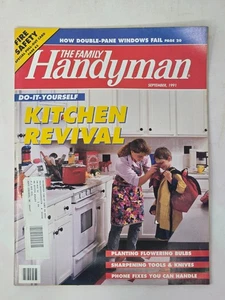 Family Handyman Magazine September 1991 – DIY Kitchen Revival, Tool Sharpening - Bild 1 von 1