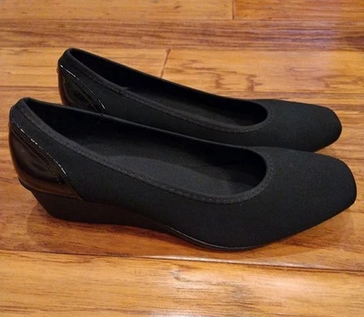 Plantilla Anne Klein iflex AK Malani negra cómoda para mujer talla 9M Foto 1 de 4