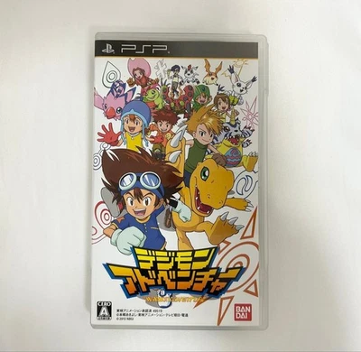 Digimon Adventure PSP PlayStation Portable Bandai RPG Game with Case Japan - Image 1 of 3