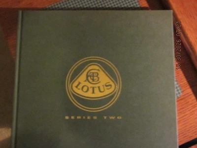 AUTOGRAPHED The LOTUS BOOK Complete History of Lotus Cars 50th Anniversary - Image 1 of 2