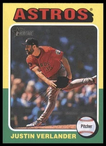 2024 Topps Heritage High Number Justin Verlander #534 Houston Astros - Picture 1 of 2