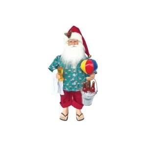 Weihnachtswerkstatt 15 Zoll Bier am Strand Claus - Bild 1 von 2