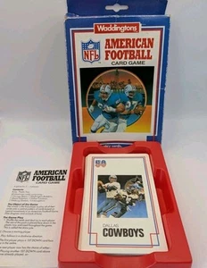 Waddington's American Football Card Game NFL Complete 1986 Free Post - Picture 1 of 15
