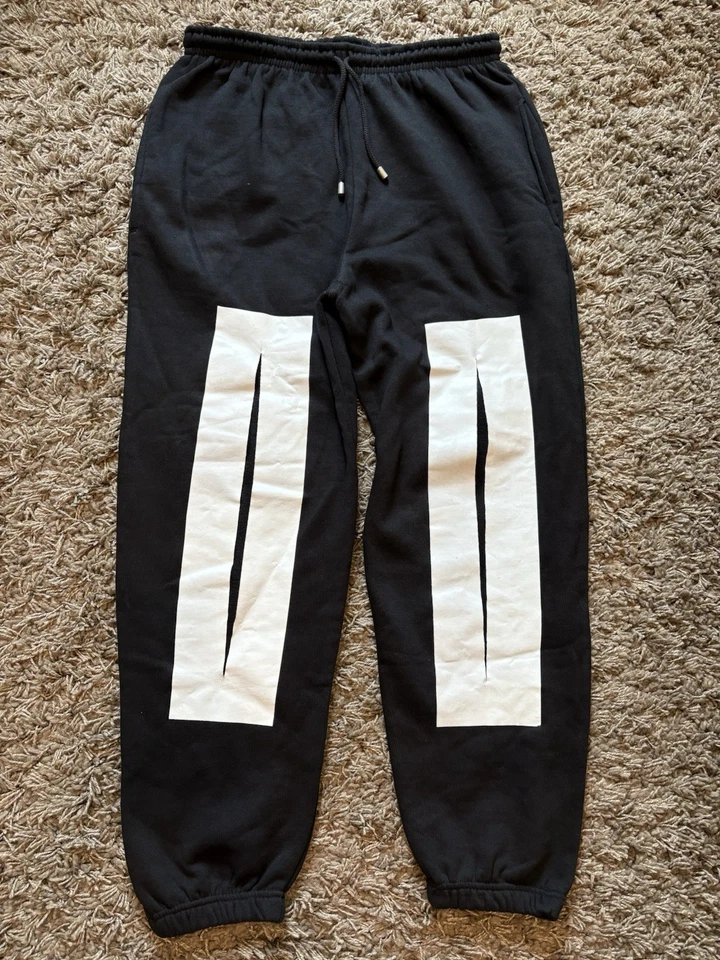 Calças de moletom masculinas Andrea Crews L - Imagem 1 de 4