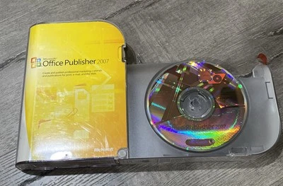 Microsoft Office Publisher 2007 W/KEY NO BOOKLET - Image 1 of 4