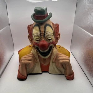 SIGNIERT Esco 1990 Lou Jacobs Büste Ringling Brüder Clown - Bild 1 von 11