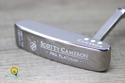 SCOTTY CAMERON PRO PLATINUM NEWPORT MID SLANT 33 Zoll Putter RH ohne Head Cover - Bild 1 von 4