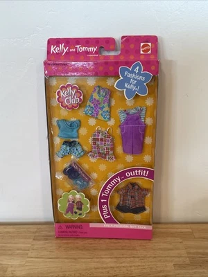 MATTEL BARBIE KELLY CLUB 4 KELLY Y 1 TOMMY TRAJE DE MODA #47608 NUEVO EN PAQUETE DE COLECCIÓN 2001 Foto 1 de 2