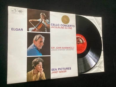 ASD 655 - Elgar - Cello Concerto - Barbirolli / Du Pré - UK S/C 1st Press - Ex - Image 1 of 4
