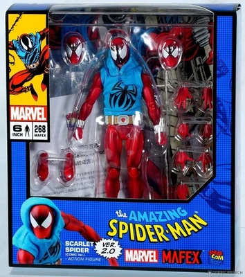 MEDICOM MAFEX No.268 The Amazing Spider Man Scarlet Spider (Comic 2.0 Ver.) - Image 1 of 4