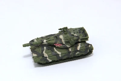 Galoob Military Micro Machines Merkava Tank  Green Camo Red Star Open - Image 1 of 2