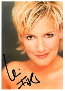 Kim Fisher - Autogrammkarte - Sängerin - Album Sein - Bild 1 von 2